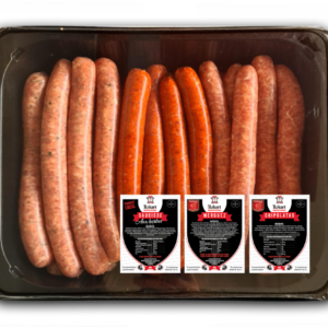Saucisses aux Herbes, Merguez, Chipolatas